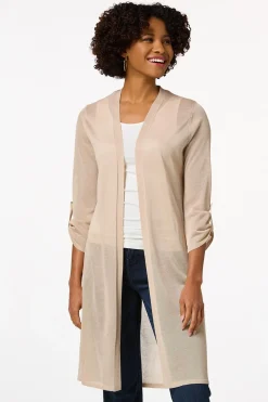 Sheer Cardigan Duster