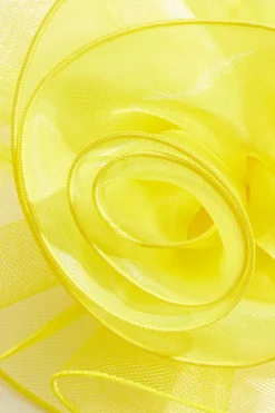 Shimmer Organza Rosette Fascinator