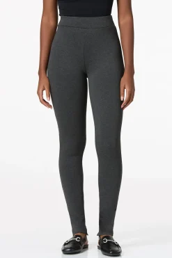 Slit Back Ponte Leggings