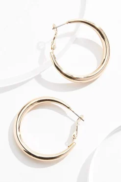 Small Gold Hoop Earrings