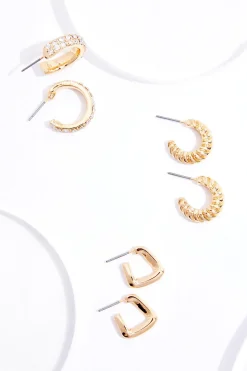 Small Hoop Earring Set