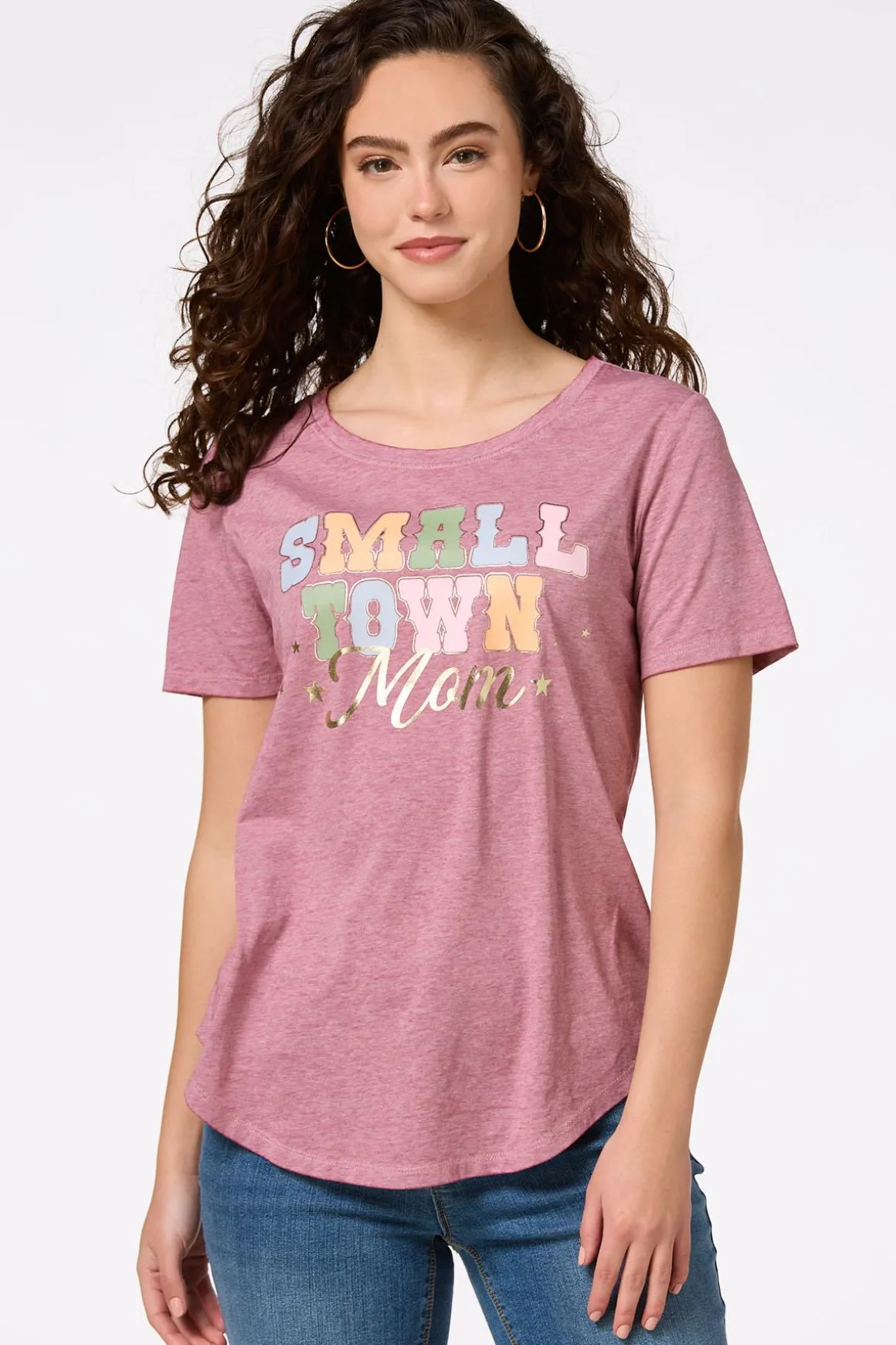 Small Town Mom Tee