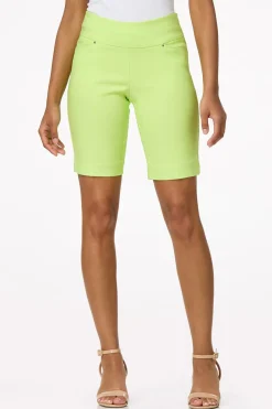 Soft Bengaline Bermuda Shorts