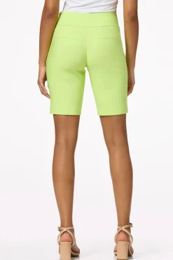 Soft Bengaline Bermuda Shorts