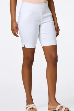 Soft Bengaline Bermuda Shorts