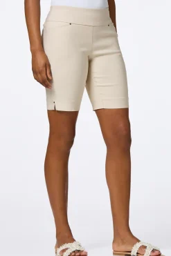 Soft Bengaline Bermuda Shorts