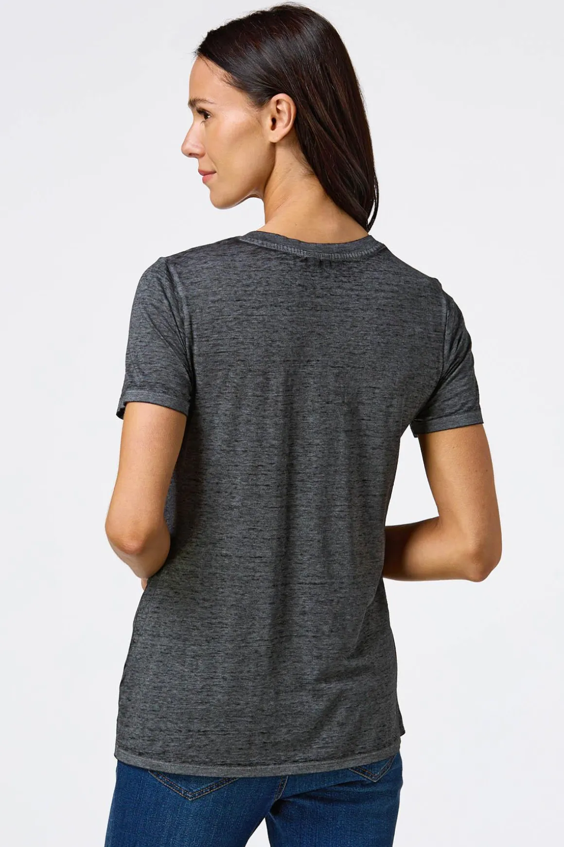 Solid Burnwash Tee