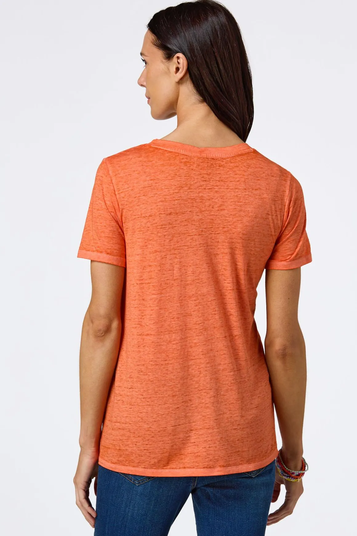 Solid Burnwash Tee