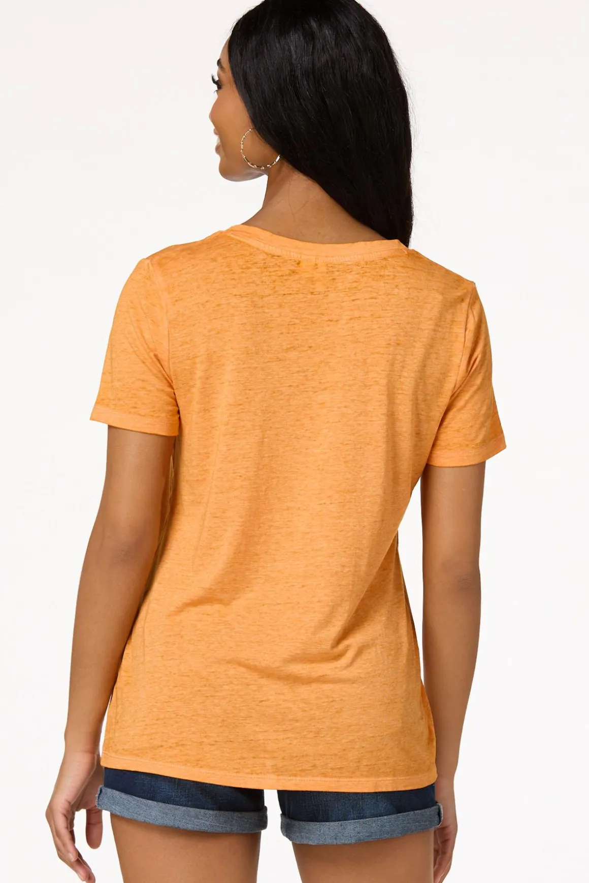 Solid Burnwash Tee
