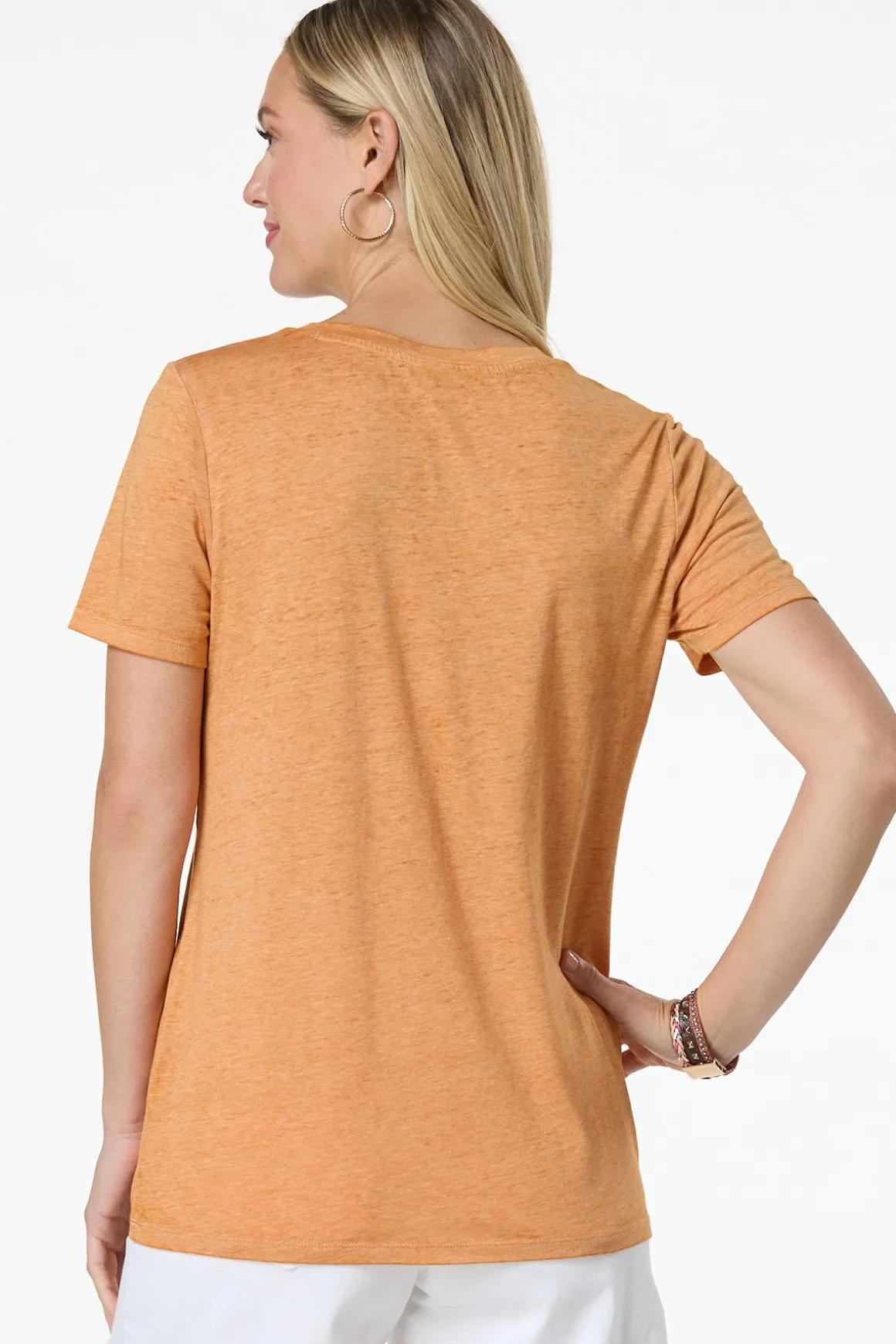 Solid Burnwash Tee