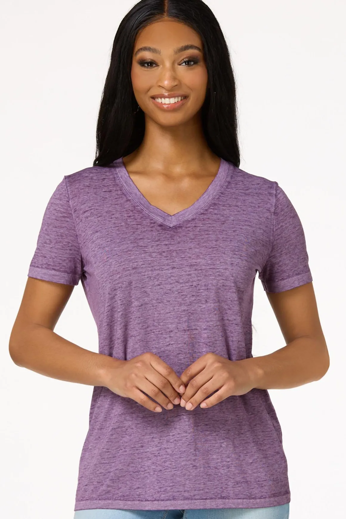 Solid Burnwash Tee