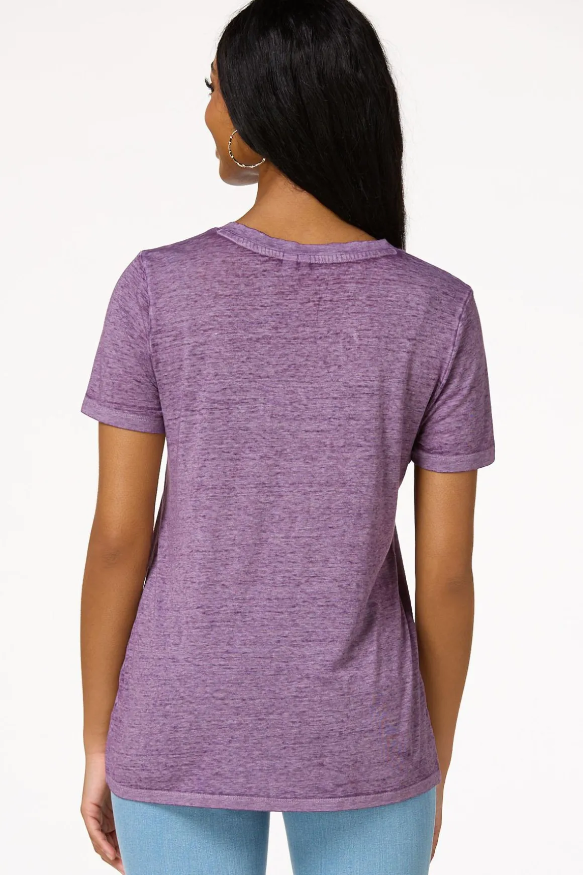 Solid Burnwash Tee
