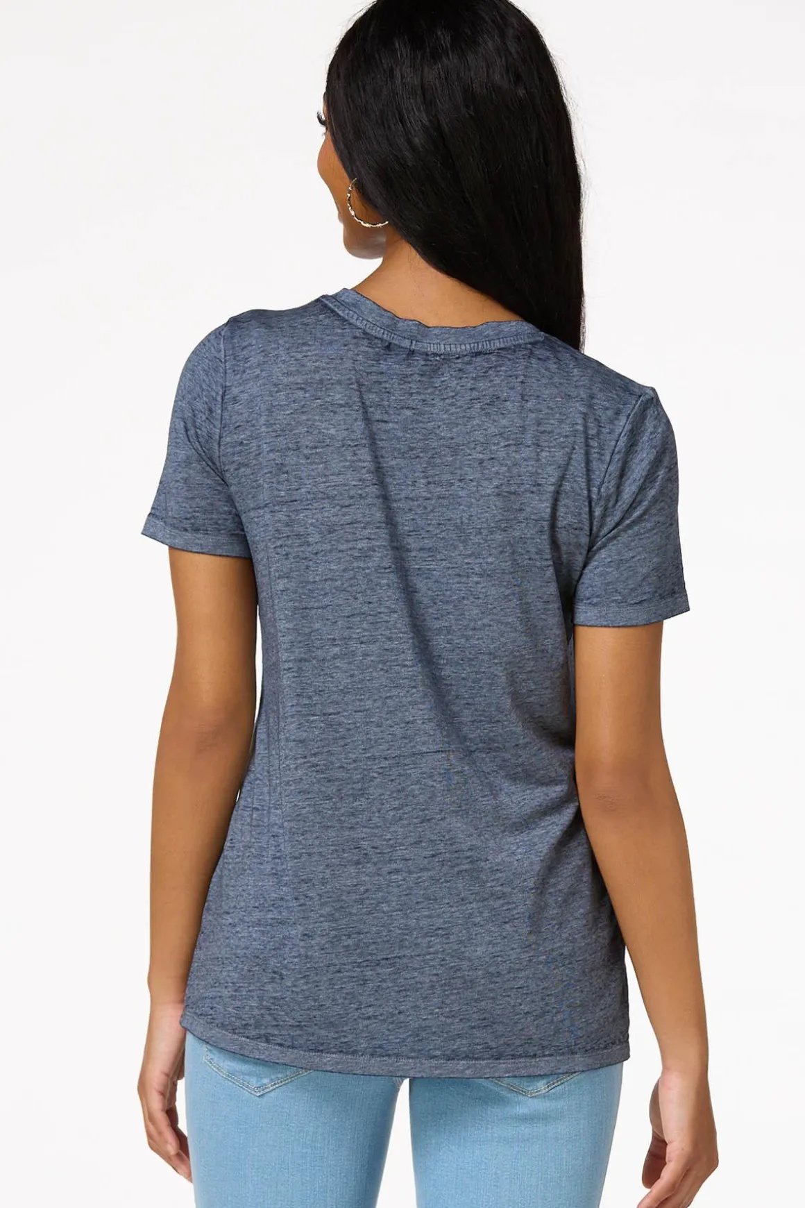 Solid Burnwash Tee