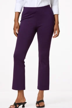 Solid Kick Flare Pants
