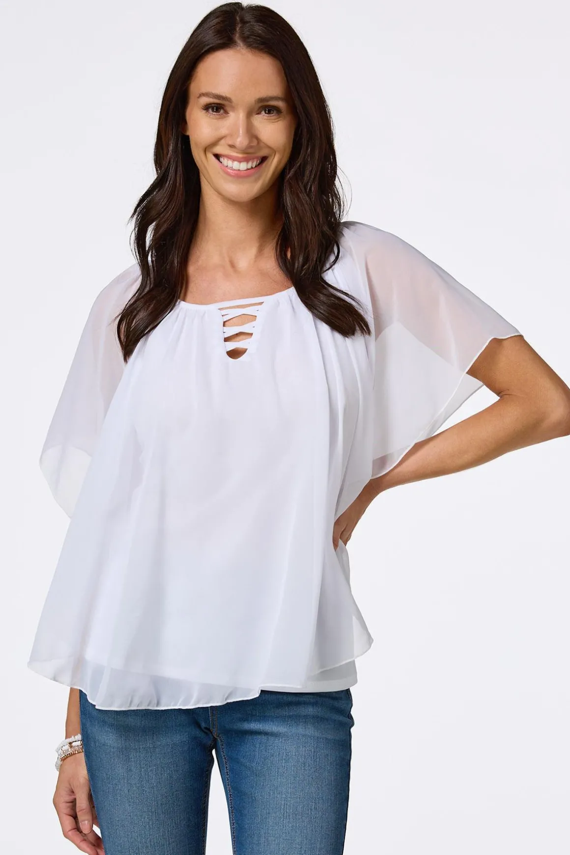 Solid Lattice Neck Capelet