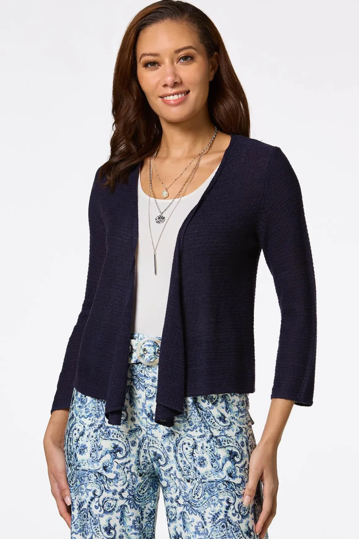 Solid Lightweight Cardigan