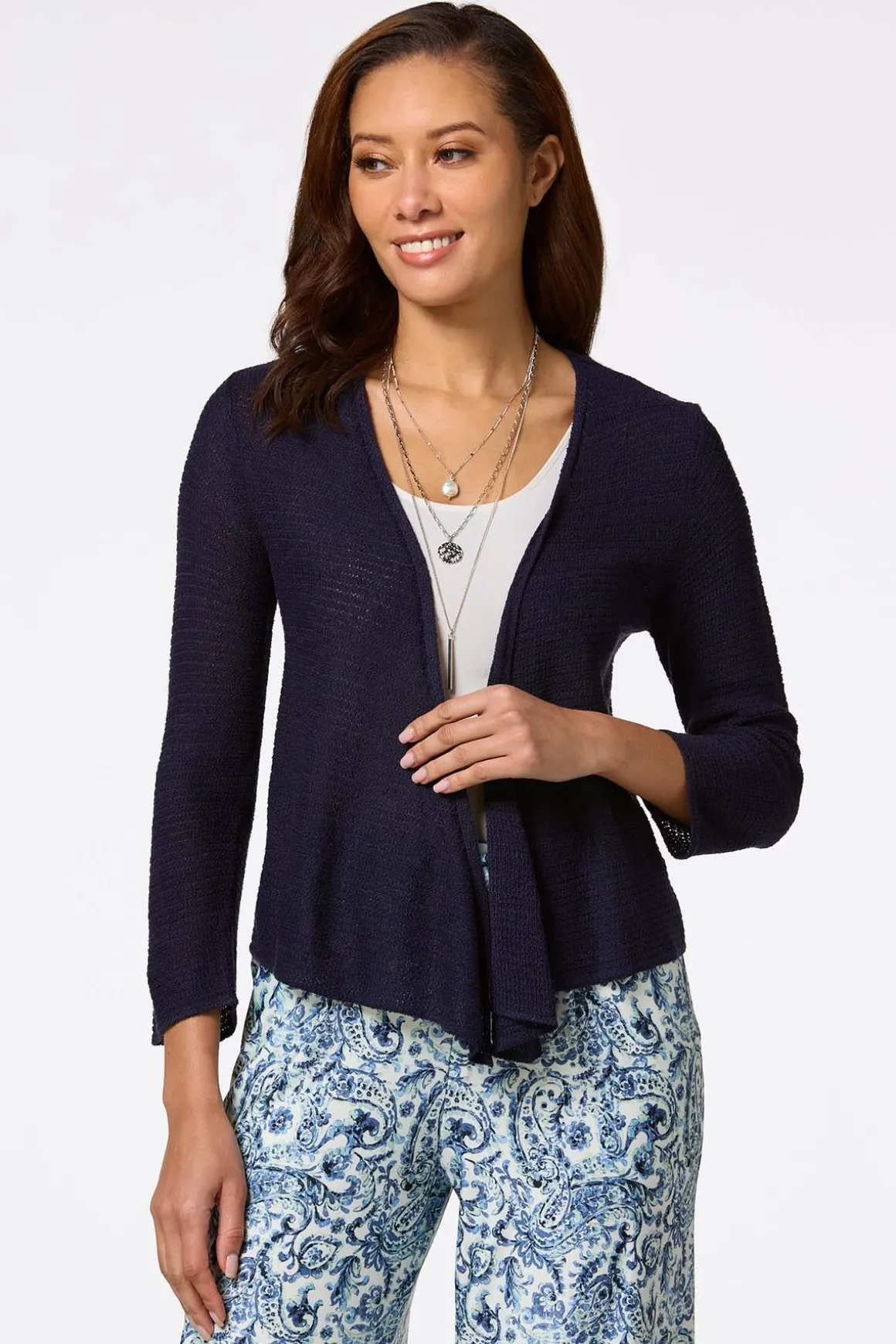 Solid Lightweight Cardigan