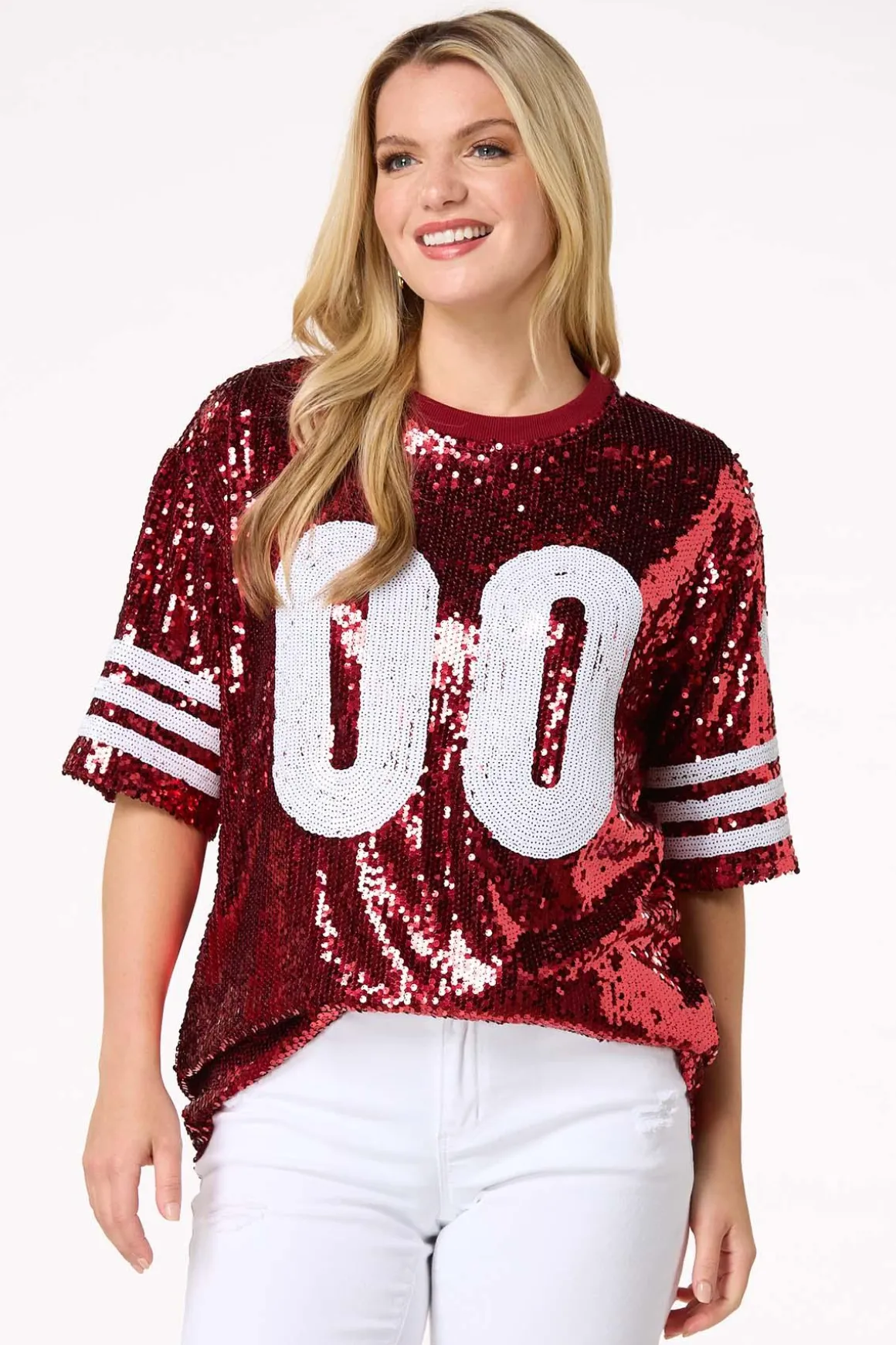 Sporty Sequin Top