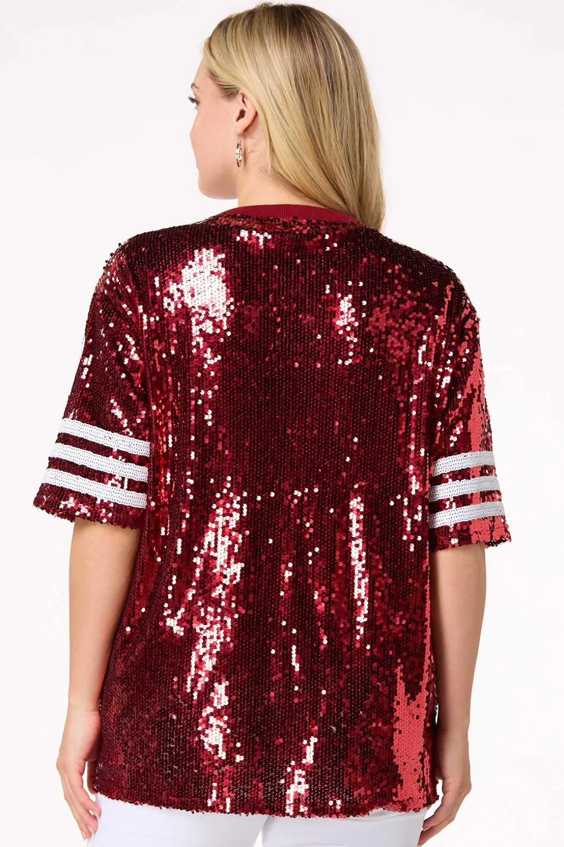 Sporty Sequin Top