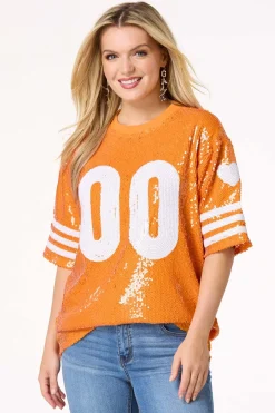 Sporty Sequin Top