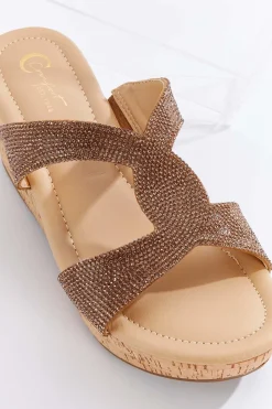 Stone Twist Cork Wedges