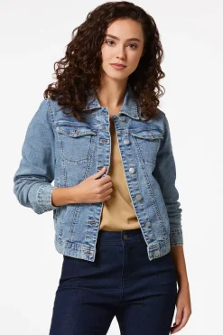 Stretch Denim Jacket