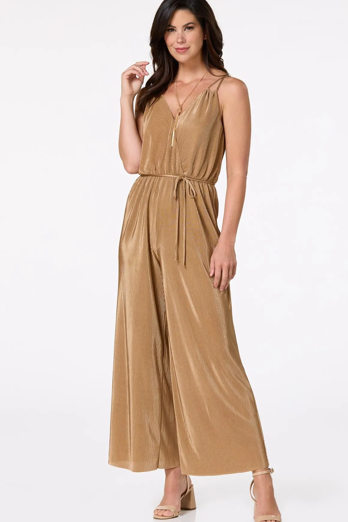Stretchy Ribbed Jumpsuit