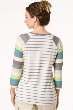 Stripe Baseball Tee