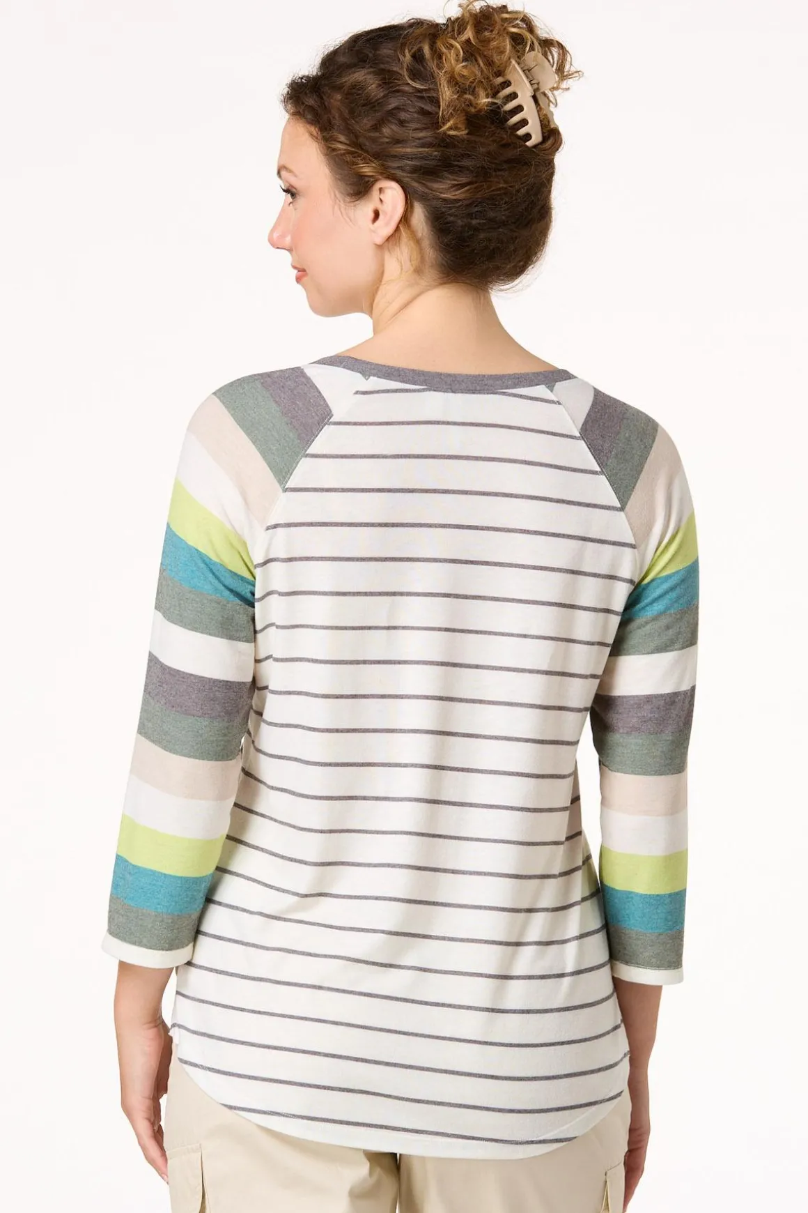 Stripe Baseball Tee