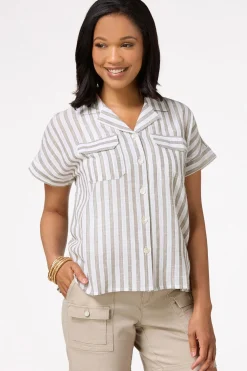 Stripe Button Down Shirt