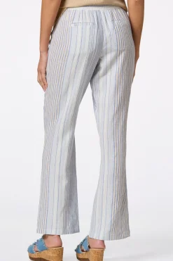 Stripe Linen Beach Pants