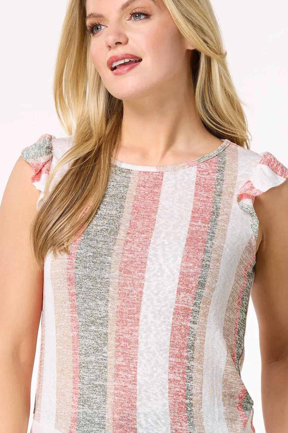 Stripe Tie Hem Top