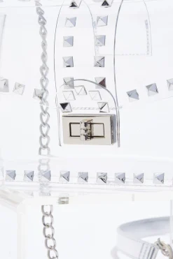Stud Lucite Crossbody