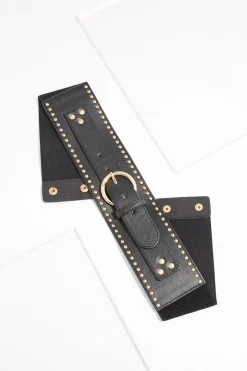 Studded Stretch Belt