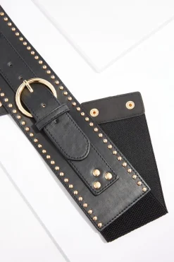 Studded Stretch Belt