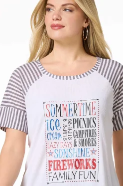 Summertime Favorites Graphic Tee