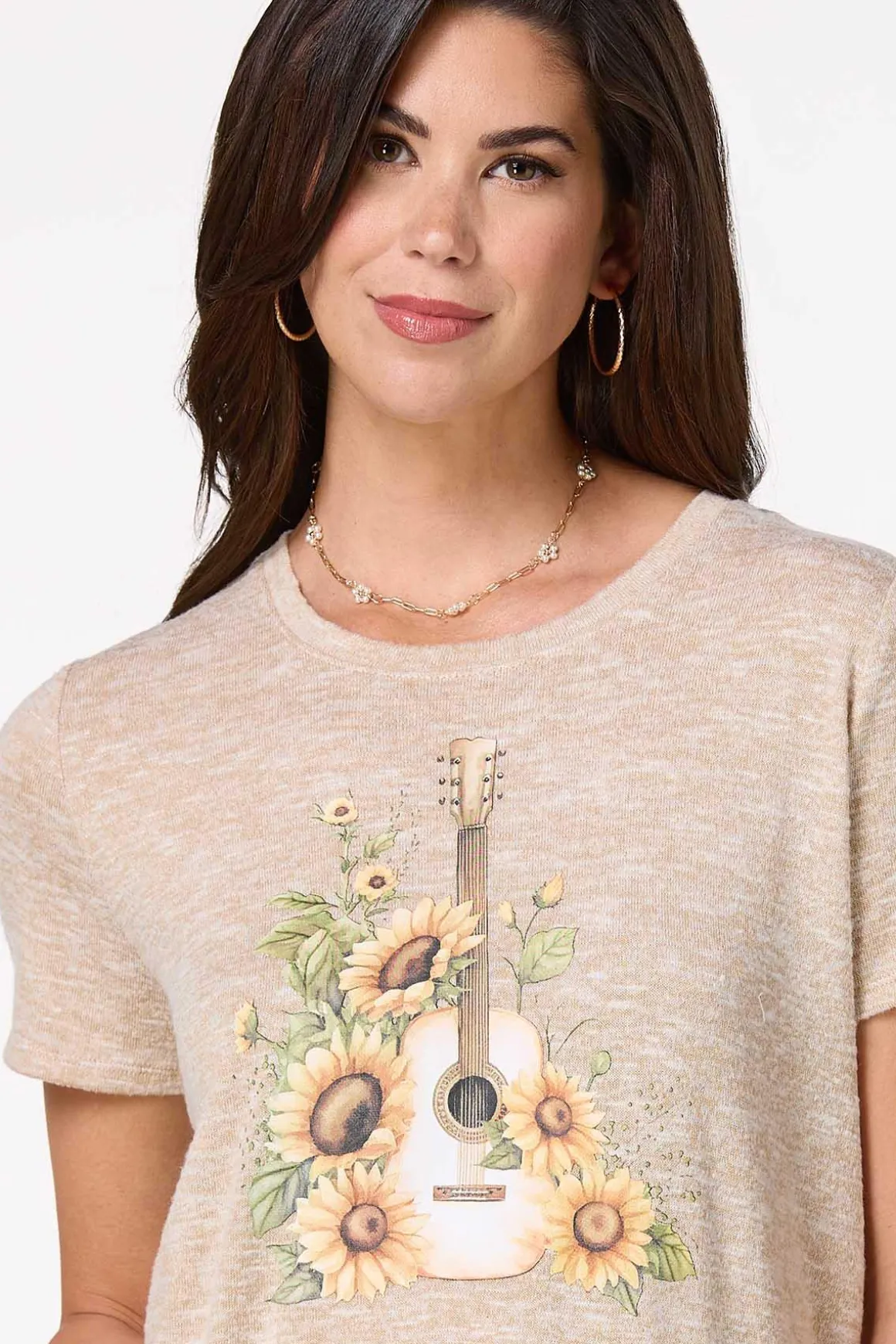 Sunflower Guitar Tee
