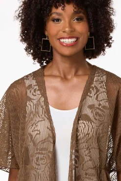 Textured Cinched Kimono