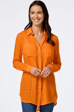 Textured Two Pocket Tunic