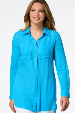 Textured Two Pocket Tunic