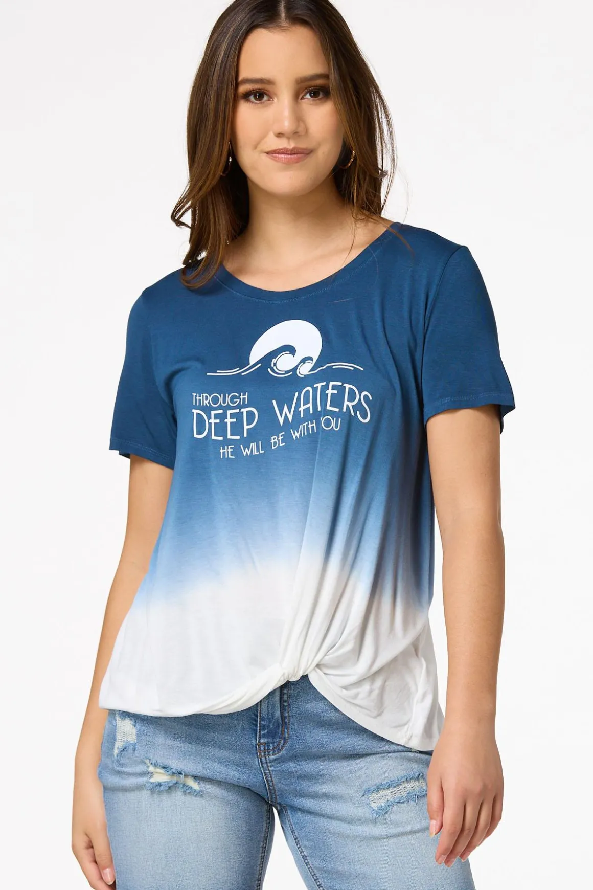 Through Deep Waters Tee