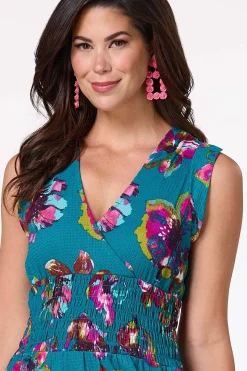 Tiered Smocked Waist Dress