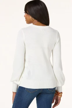 Tinseled Hello Fall Sweater