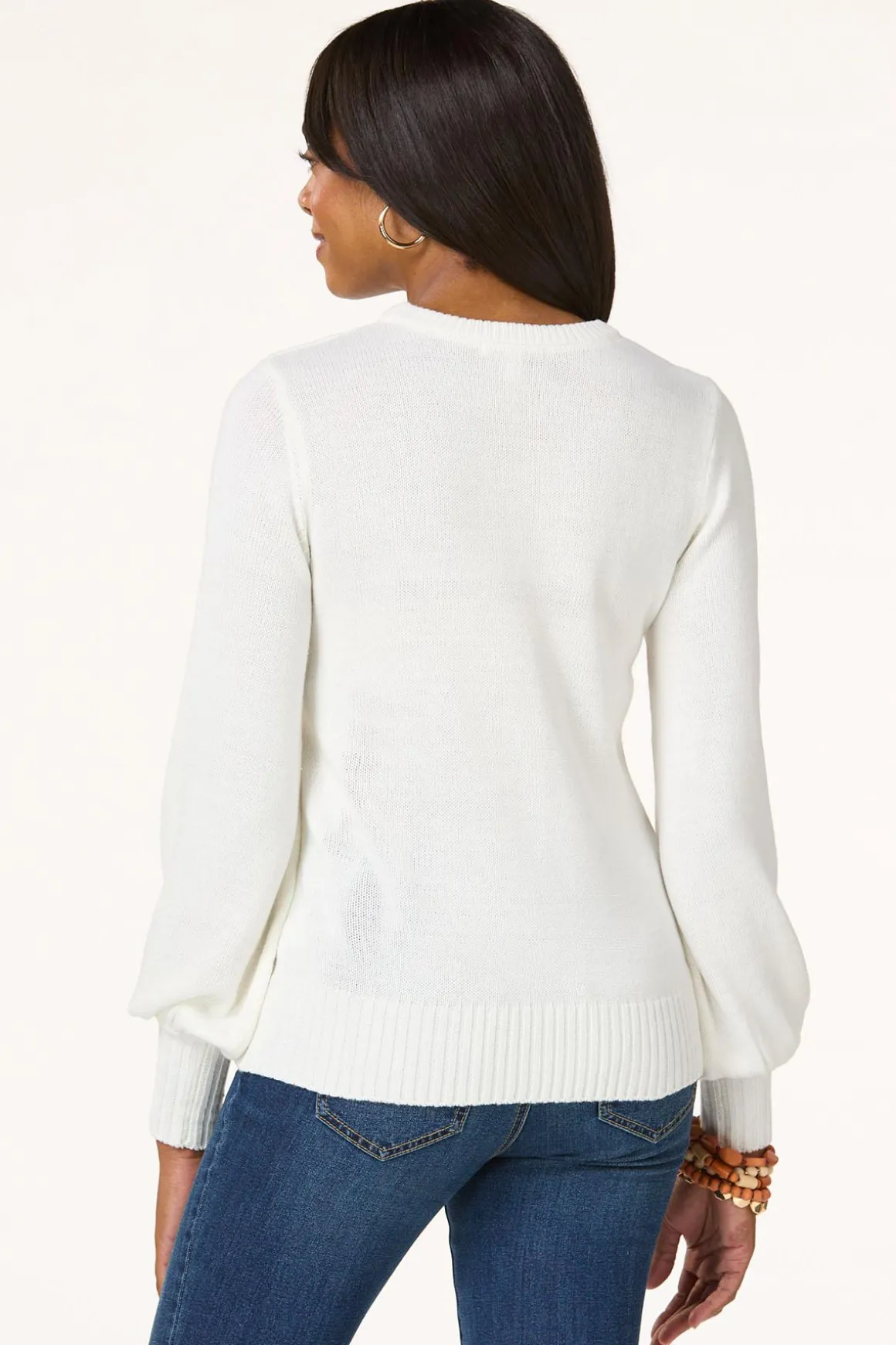 Tinseled Hello Fall Sweater