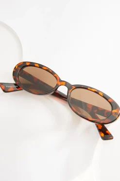 Tortoise Slim Sunglasses