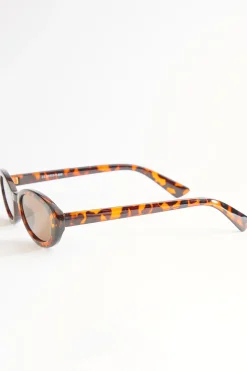 Tortoise Slim Sunglasses