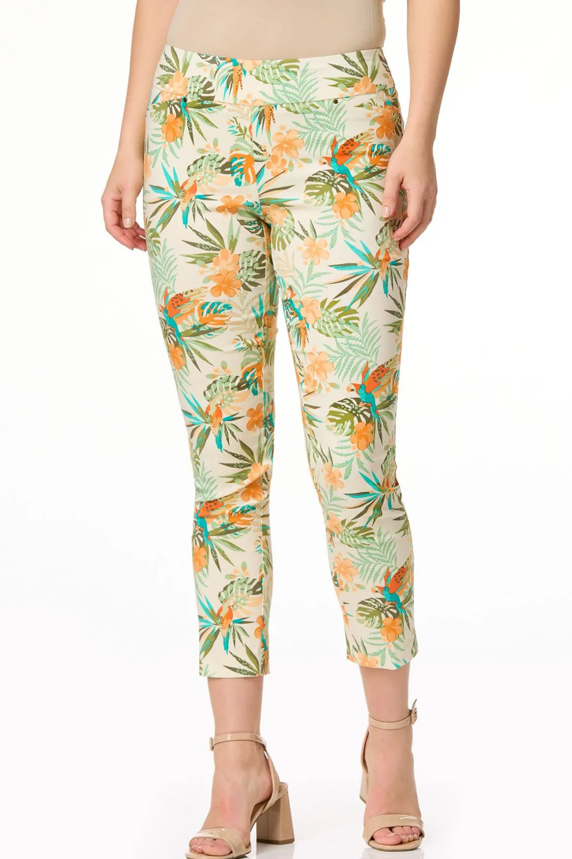 Tropical Ankle Pants