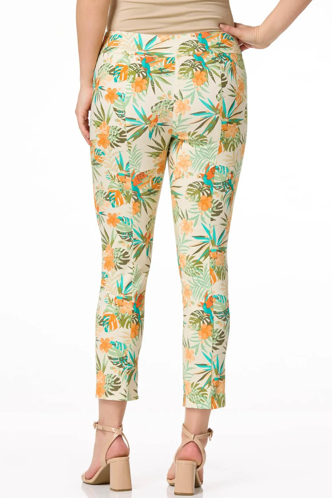 Tropical Ankle Pants