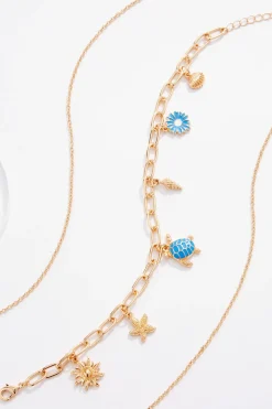 Tropical Charm Anklet Set