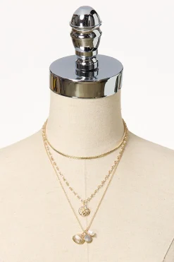 Tropical Charm Layered Necklace